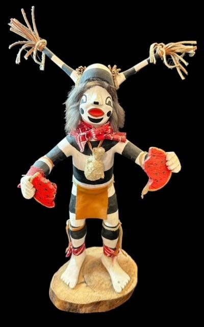 Native American Hopi Clown Dancer Kachina (1 of 5)