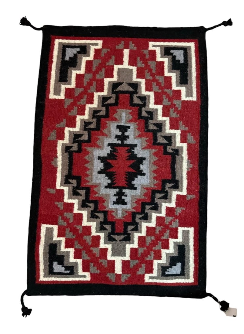 Native American Navajo Ganado Woven Wall Hanging/Rug (1 of 2)