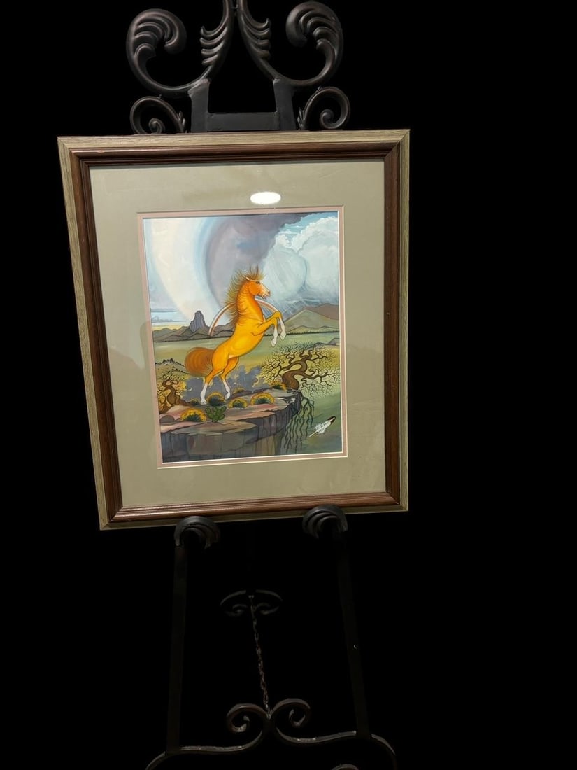 Original Ku Se Peen (1924-1972) Watercolor (1 of 3)