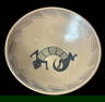 Native American Signed Mata Ortiz Pottery Bowl Felix Ortiz