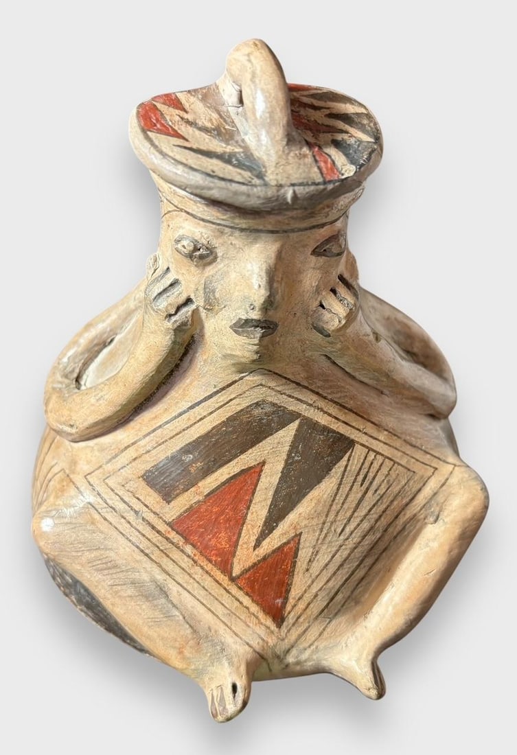 Lydia Quezada Human Effigy Jar Mata Ortiz Signed (1 of 5)