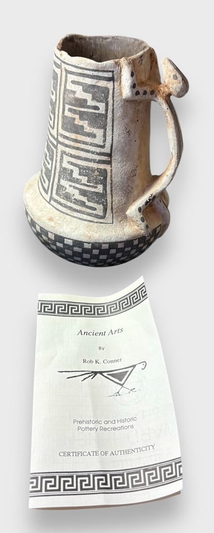 Rob Conner Signed Anasazi Replica Pitcher with COA (1 of 5)