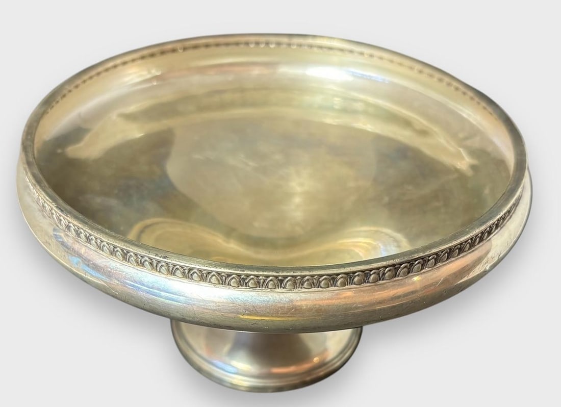 Weighted  Sterling Compote Bowl (1 of 3)