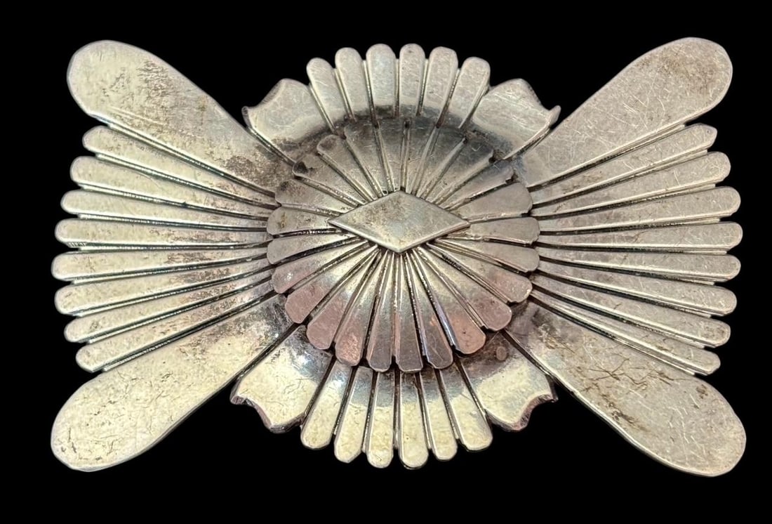 Native American Navajo Sterling Brooch (1 of 2)