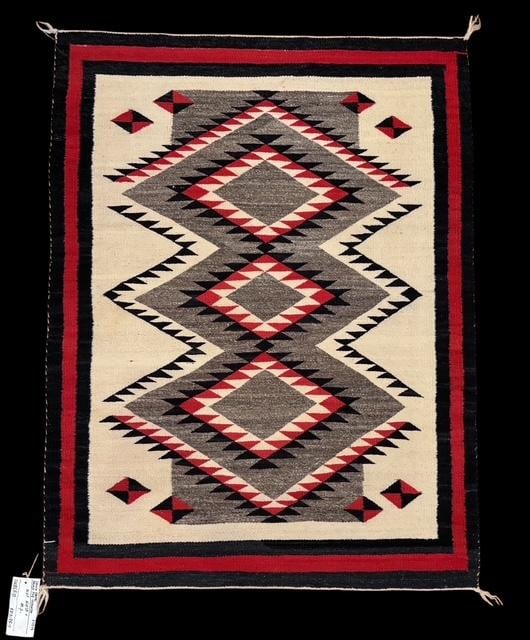 Navajo Woven Wool Rug (1 of 4)