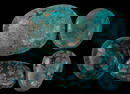 Lot of Five Turquoise Cabs