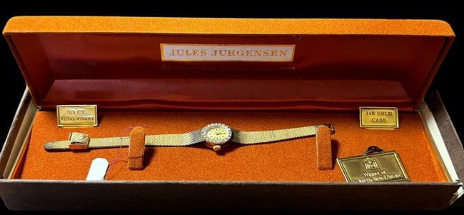 Jules Jurgensen Ruby & Diamond Watch Jules Jurgensen Ruby & Diamond Watch