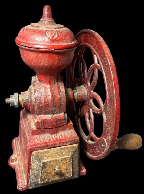 Antique Cast Iron Coffee Grinder (1 of 4)