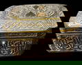 Antique Brass Middle Eastern Hinged Box