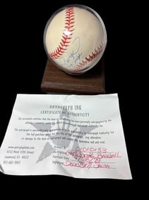 Garth Brooks Signed Baseball with COA 1999