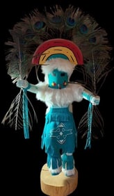 Navajo Rainbow Kachina Signed Lisa Charley
