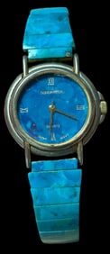 Native American Ladies Turquoise Watch