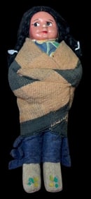 Native American Skookum Doll ca 1940