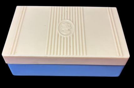 Mid-Century Plastic Card or Dresser Box