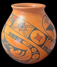Mata Ortiz Master Potter Juan Quezada Signed Pot