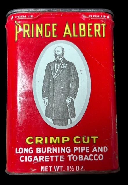 Antique Prince Albert Tobacco Pocket Tin (1 of 3)