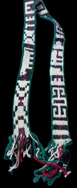 Hand Woven Dance Sash from Temuco, Chile (1 of 4)