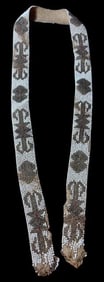 Antique Iroquois Beaded Belt 1930s