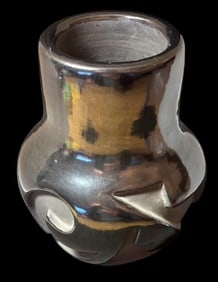 Anita Suazo Santa Clara Blackware Vase