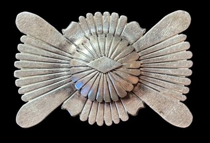 Native American Navajo Sterling Brooch