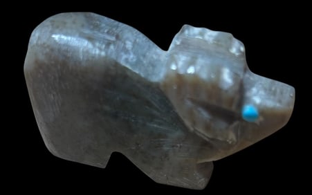 Hand Carved Stone Ram Fetish