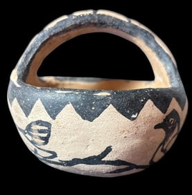 Native American Pottery Basket