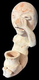 Native American very old Tesuque Rain God Figure