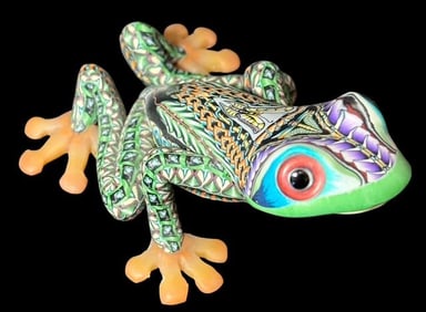 John Stuart Anderson Polymer Frog Figure
