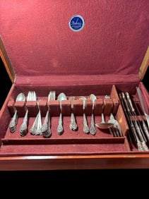 King Edward Gorham Sterling Flatware Set