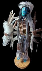 Native American Signed Kee Kachina