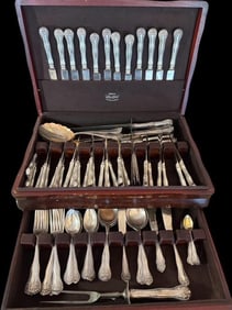 1897 Gorham Lancaster Sterling Silver Flatware Set