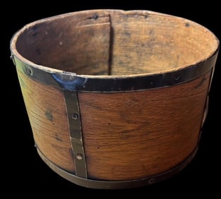 Large Antique Wooden Grain Measurer
