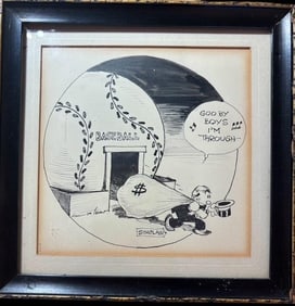 Original Cartoon Drawing by Sinclair
