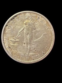 Rare 1912 S United States of America One Peso Filipinas