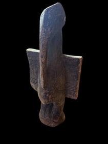 Mid Century West African Senufo Carved Wood Bird