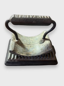 Antique Geneva Iron Hand Fluter Crimping Iron 1866