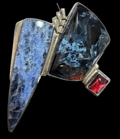 Gourneau Designer Sterling Brooch