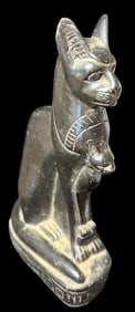 Bastet Feline Goddess Egyptian Stone-Tuff Figure