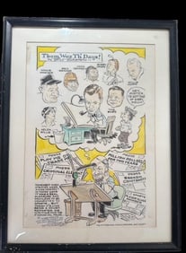 Original Cartoon Illustrated by Bill Winstein