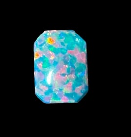 Spectacular Fire Opal Cab