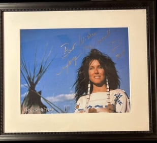 Signed Mary McDonnell Photo from Dances With Wolves