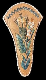 Birchwood and Moose hair Huron Awl Case