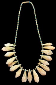 Native American Shell and Bead Necklace