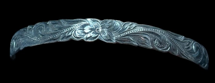 Native American Navajo Sterling Cuff Bracelet