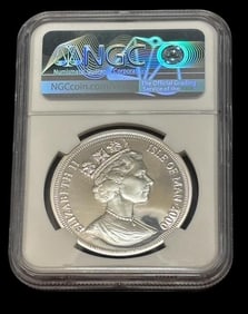 2000 Isle of Man Silver Coin
