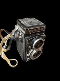German Rolleicord-Franke and Heidecke Dual Lens Camera