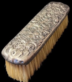 Antique Tiffany and Co. Sterling Clothes Brush