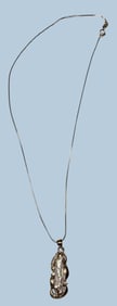 Sterling Chain with Freshwater Pearl Pendant