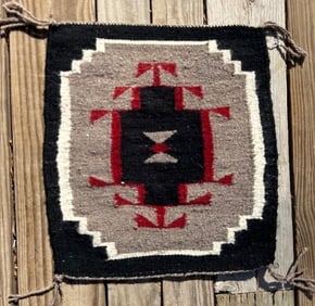 Navajo Native American Hand-Woven Wall Hanging