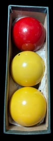 Carom Aramith Billiard Balls Ca 1910